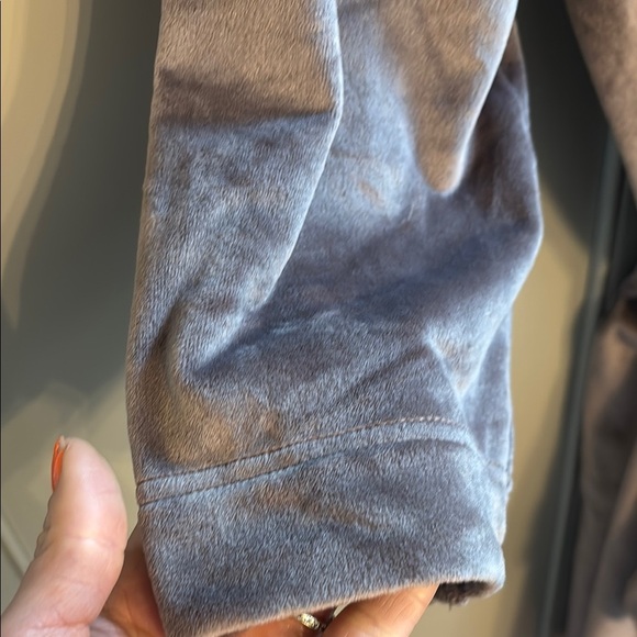 Splendid taupe super soft robe! L/XL - Picture 3 of 5